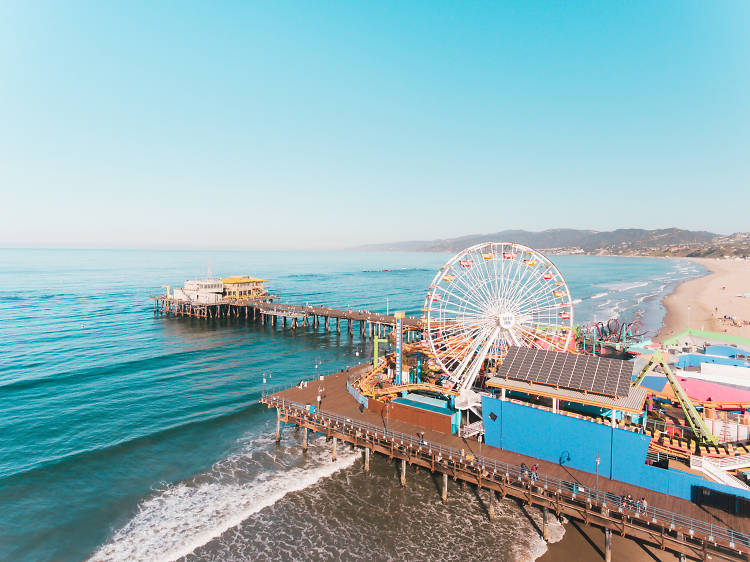 Chubbies Splash Down at the Santa Monica Pier