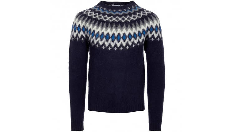 Men’s Birner Fairisle knitted jumper by Norse Projects, £170