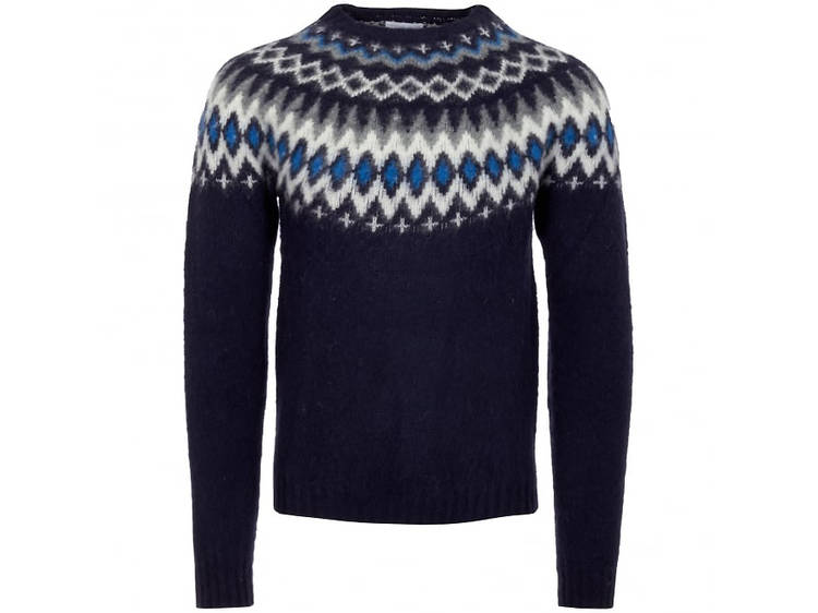 Men’s Birner Fairisle knitted jumper by Norse Projects, £170