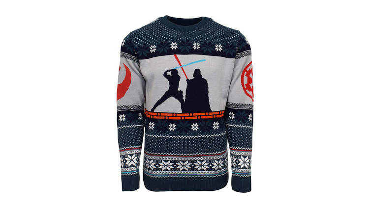 Star Wars Luke vs Darth jumper by Yellow Bulldog, £34.99