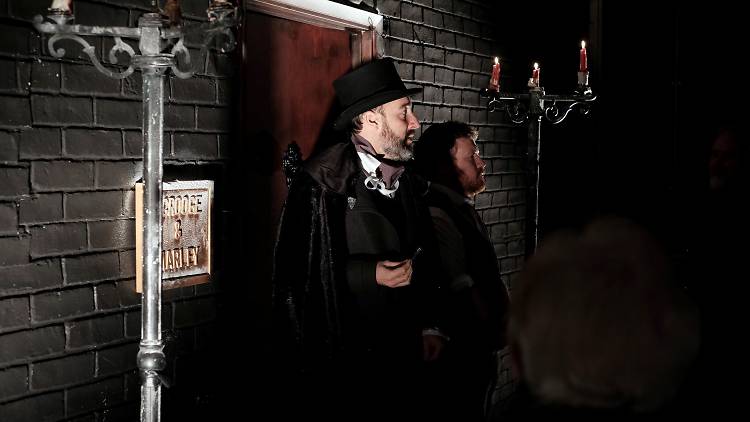 'A Christmas Carol' at Scrooge's Parlour, Shoreditch