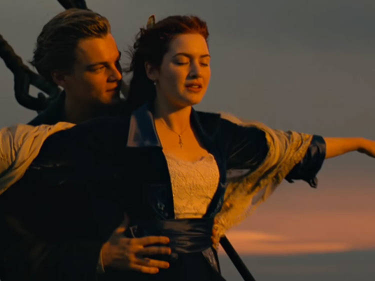Watch classic romance Titanic on the big screen