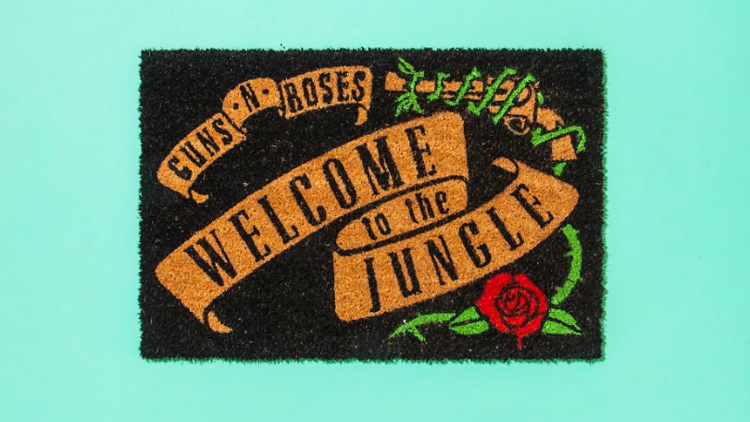 Guns N' Roses 'Welcome to the Jungle' doormat