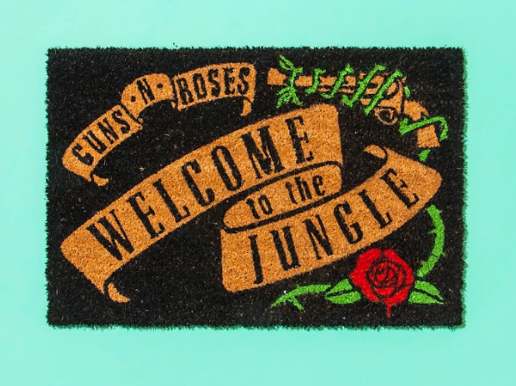 Guns N' Roses 'Welcome to the Jungle' doormat