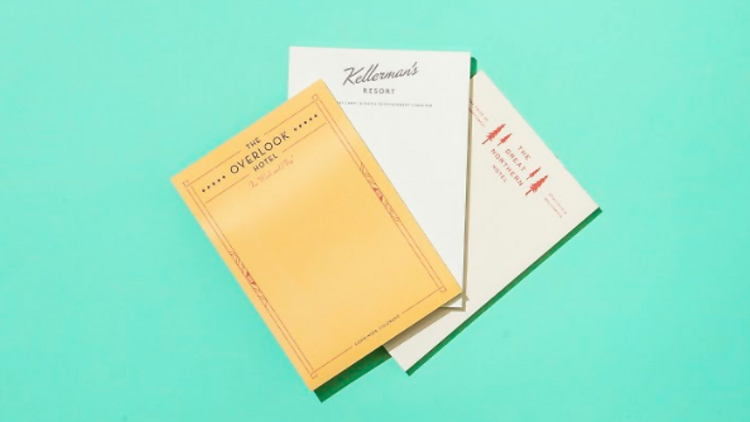 Fictional hotel notepads set