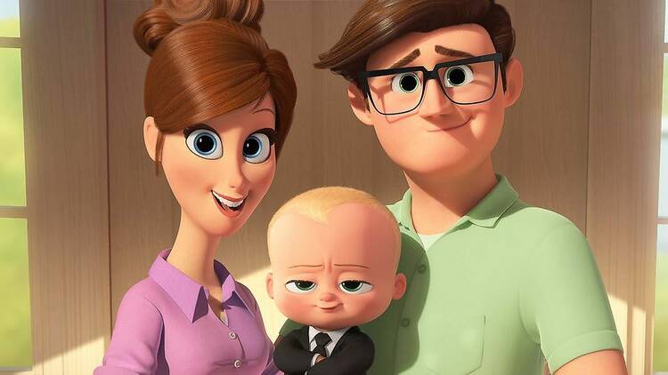 The Templetons welcome a new arrival in The Boss Baby, directed by Tom McGrath.&#13;Copyright: 2016 DreamWorks Animation LLC. All Rights Reserved.