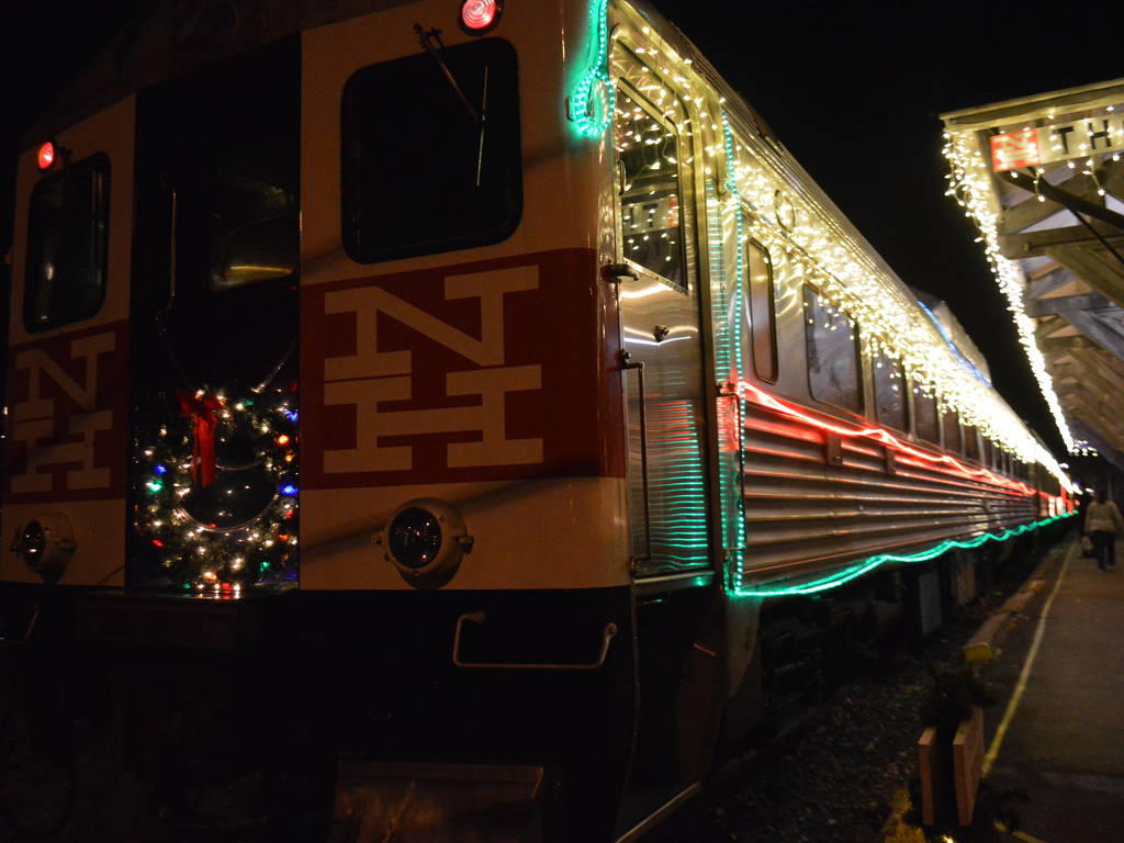 5 Best Polar Express & Christmas Train Rides Near NYC To Visit This Season