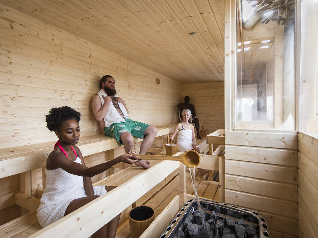 Southbank Centre's Finnish Rooftop Sauna Southbank Centre's Finnish Rooftop Sauna