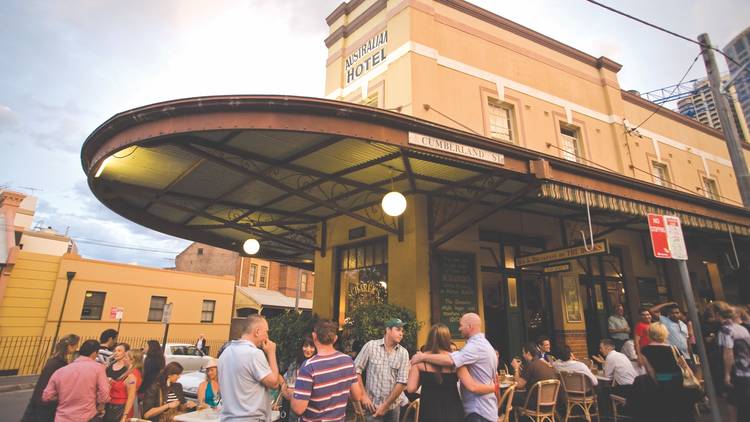 Australian Heritage Hotel Bars in Rocks,