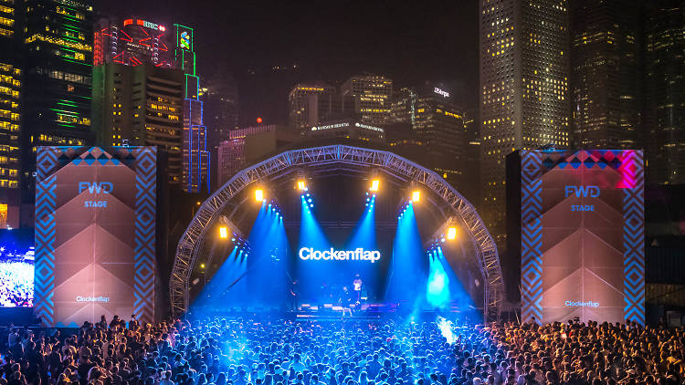 FWD Stage at Clockenflap 
