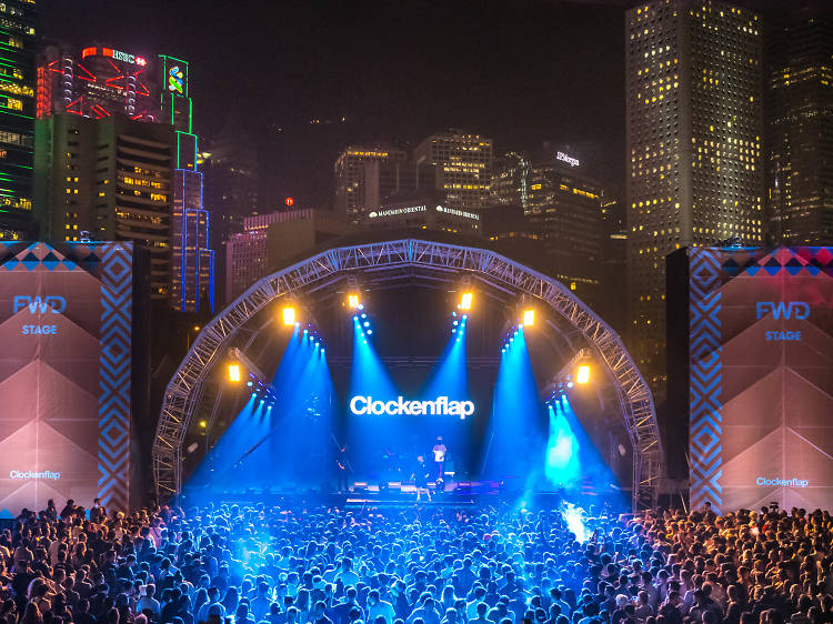 FWD Stage at Clockenflap 