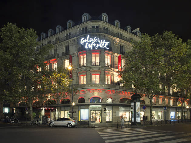 Galeries Lafayette Shopping in Chaussée d #39 Antin Paris