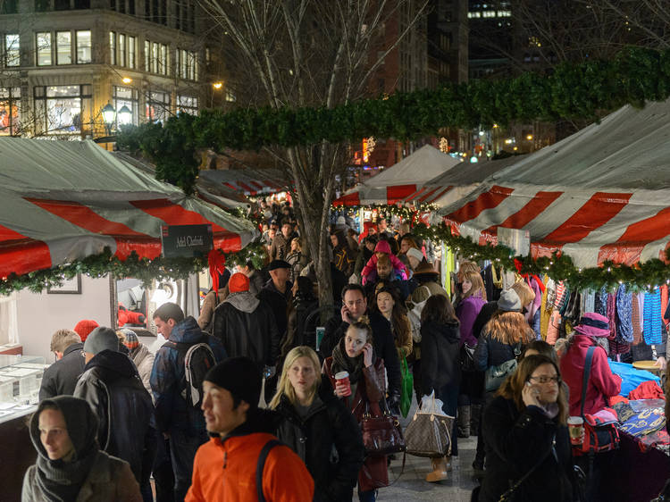 Touristy: Union Square Holiday Market