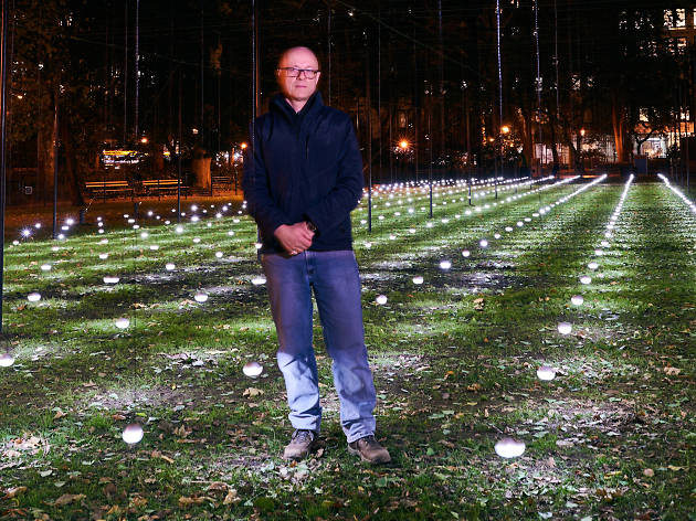 Madison Square Park is all aglow, thanks to artist Erwin Redl Madison Square Park is all aglow, thanks to artist Erwin Redl