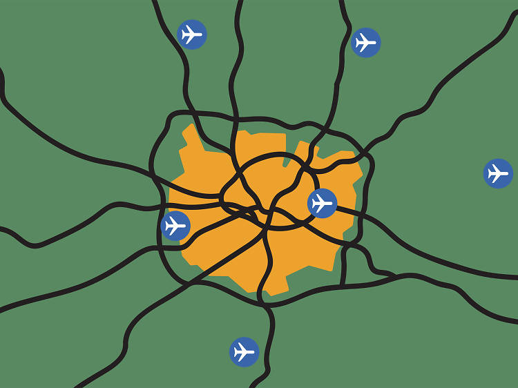 Why does London have so many airports?
