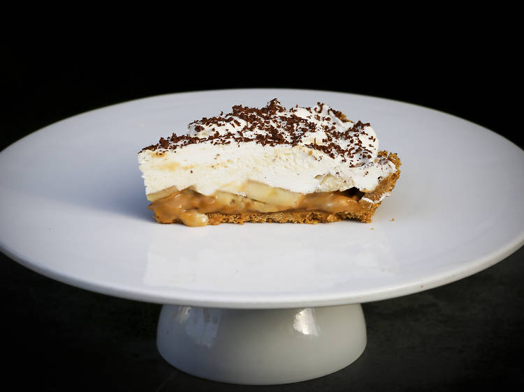 Banoffee pie do Moustache Coffee House