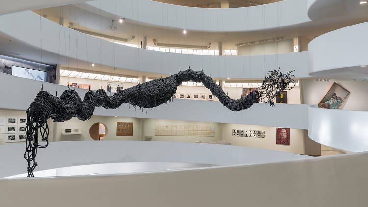 Bask in art and architecture at the Solomon R. Guggenheim Museum