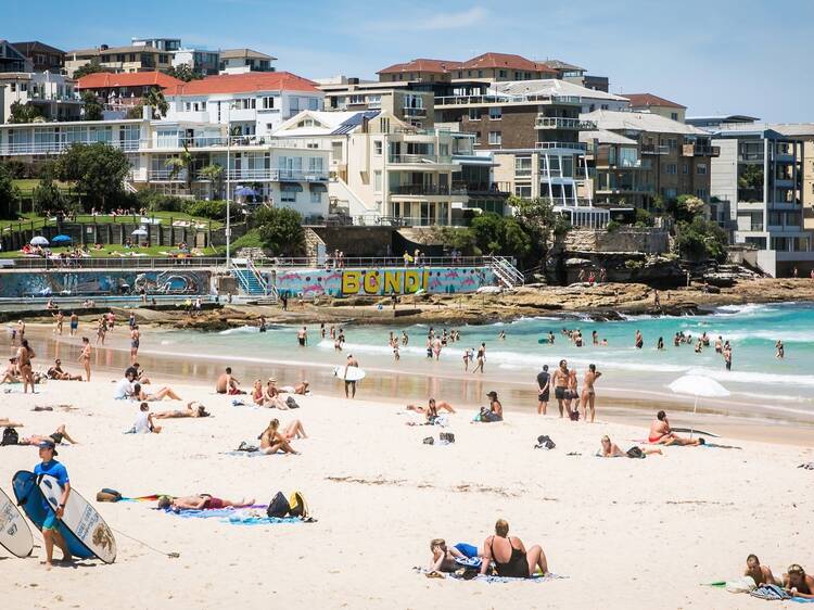 Ocean at Bondi Beach