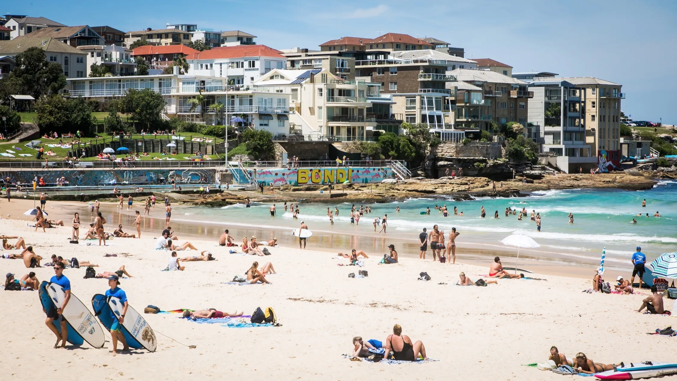 Ocean at Bondi Beach