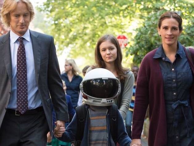 Wonder, Owen Wilson, Jacob Tremblay and Julia Roberts Wonder, Owen Wilson, Jacob Tremblay and Julia Roberts