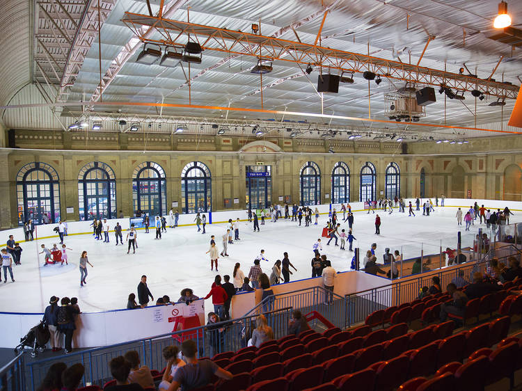 indoor ice skating rink