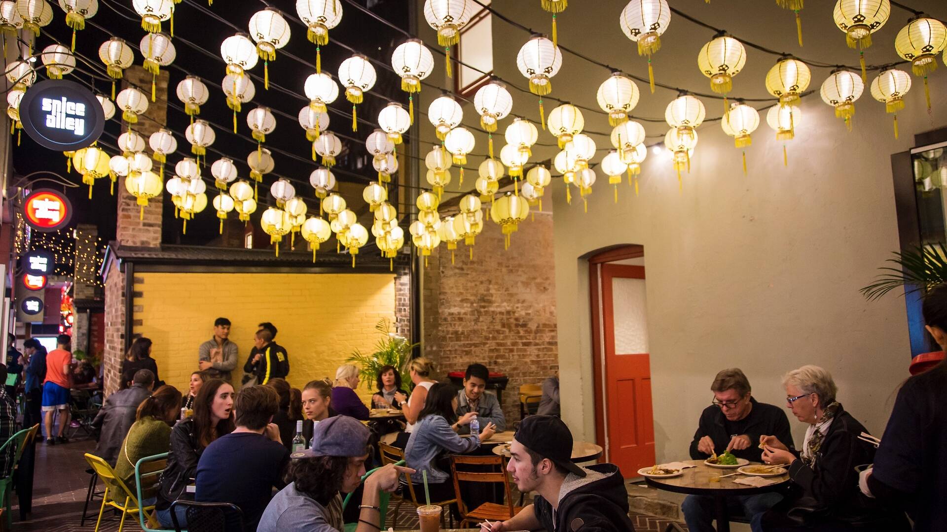 Spice Alley Restaurants in Chippendale, Sydney
