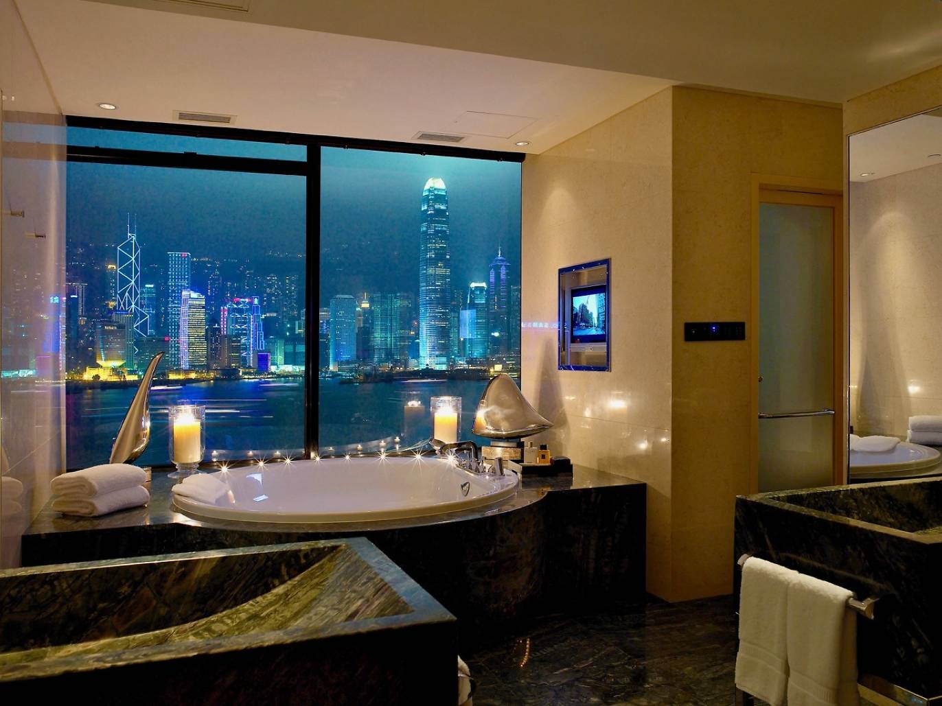 The most expensive hotel bathtubs in Hong Kong