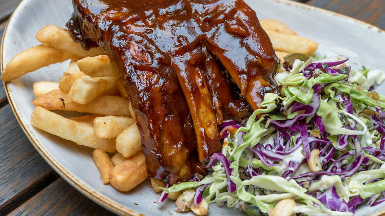 Ribs at Alfred Hotel (Photograph: Supplied)