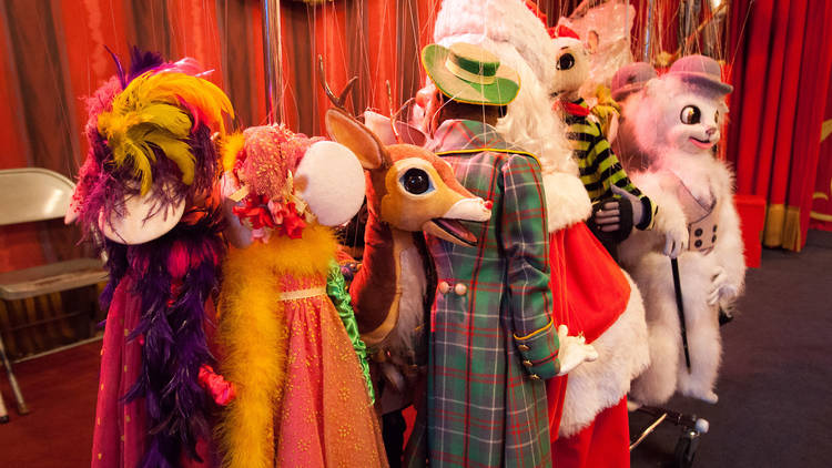 Puppetry museum opens exhibit celebrating mascots