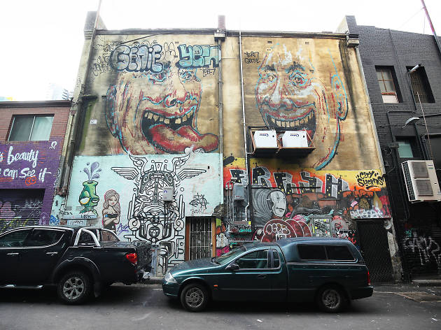 Caledonian Lane, Melbourne Street Art 2017, Photo credit: Graham Denholm Caledonian Lane, Melbourne Street Art 2017, Photo credit: Graham Denholm