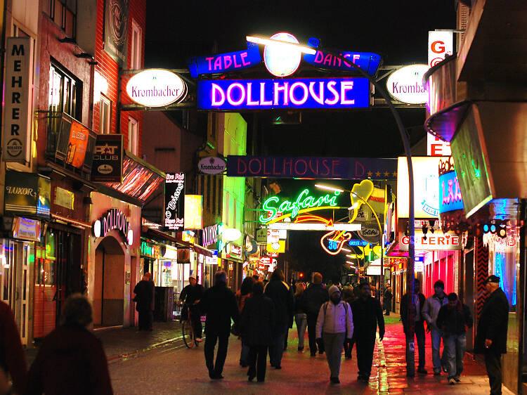 Reeperbahn Red Light District