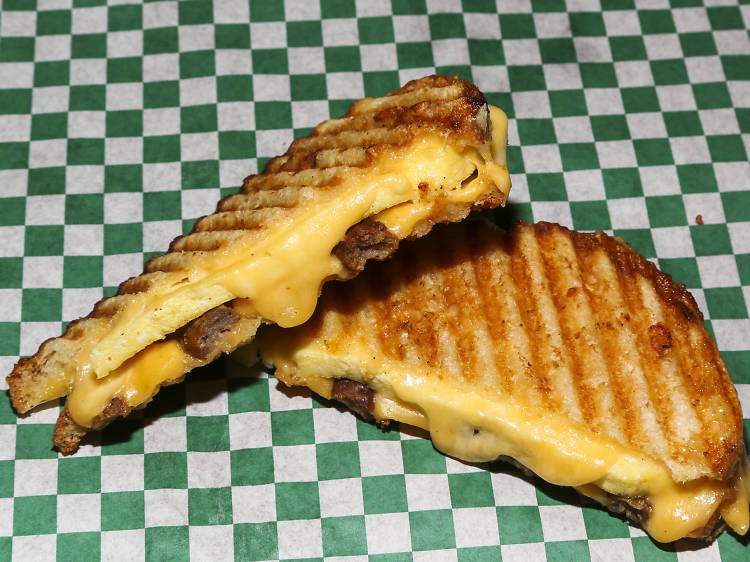 The Breakfast Club No. 1 at Gayle’s Best Ever Grilled Cheese
