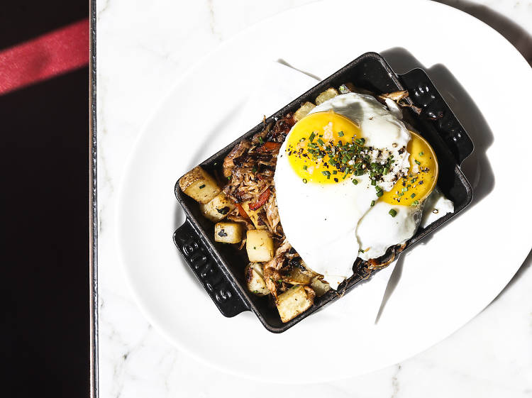 Duck hash at Café Robey