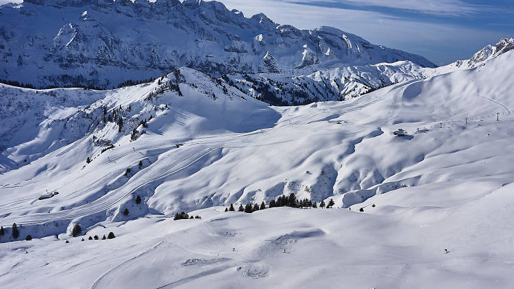 Freestyle at Portes du Soleil in France