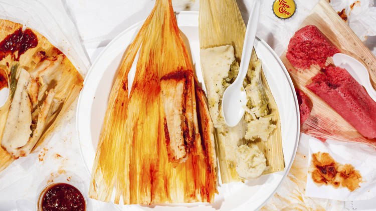 Tamales from street vendors in Chicago