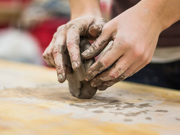 Pottery making Pottery making
