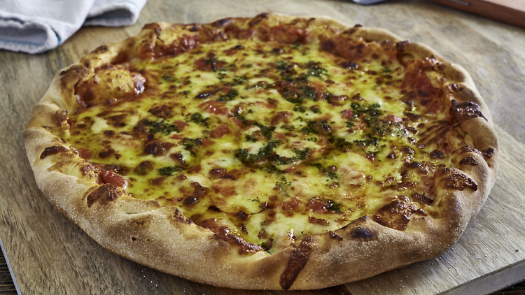 New Britannia Margherita pizza (Photograph: Supplied)