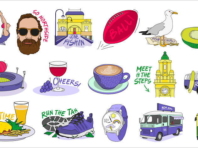 Bank of Melbourne emoji stickers Bank of Melbourne emoji stickers