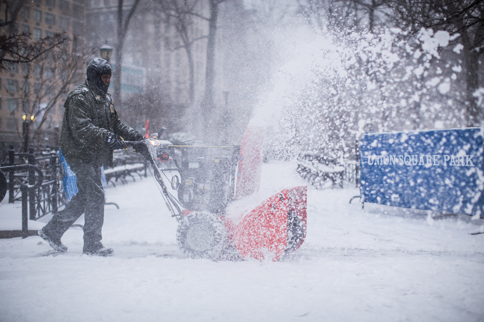 NYC might get its first snow this weekend!
