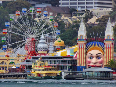 Ride the Wild Mouse at Luna Park Sydney Ride the Wild Mouse at Luna Park Sydney