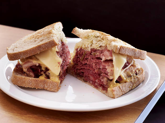 Top 100 dishes - monty's deli - reuben