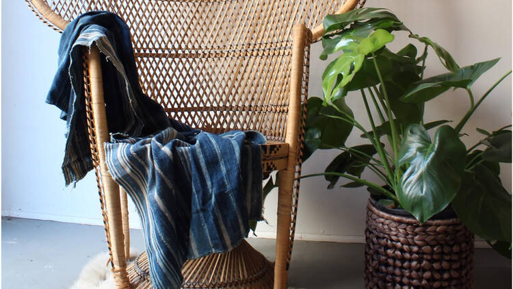 An Indigo Mud Cloth from Dobbin Street