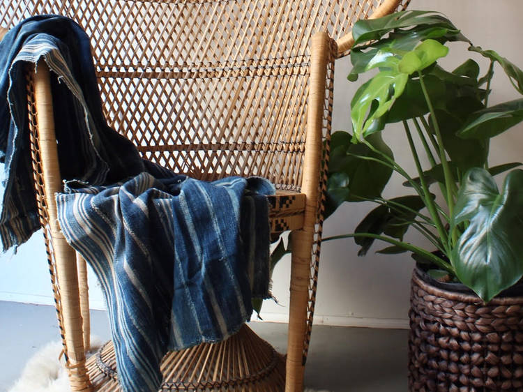 An Indigo Mud Cloth from Dobbin Street