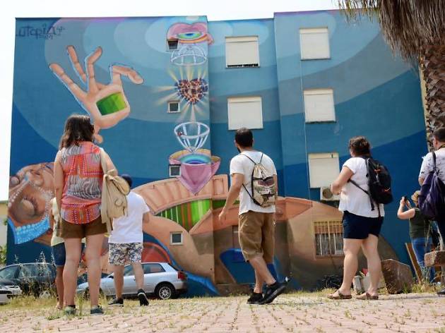 Arte urbana - Caminhada na Quinta do Mocho Arte urbana - Caminhada na Quinta do Mocho