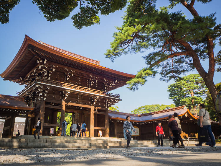 Escape into the inner city sanctum that is Meiji Jingu