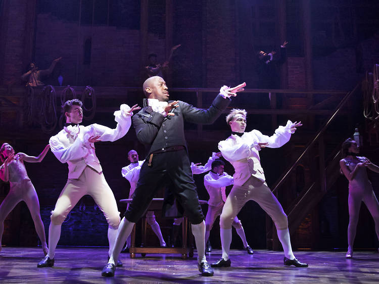 Hamilton at Victoria Palace Theatre