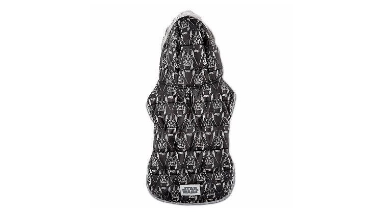 Capa acolchada Darth Vader para perro