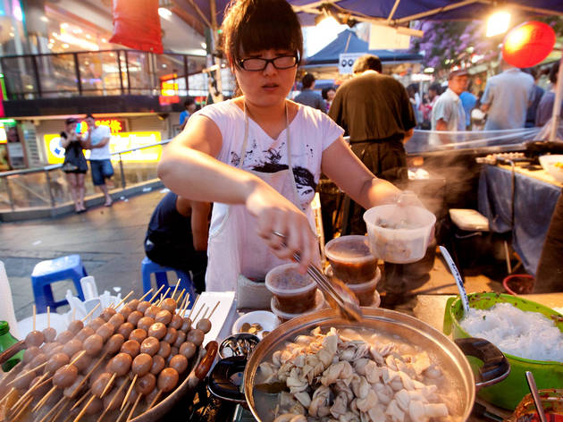 Chinatown Night Market Dixon Street Plaza Shopping In Sydney