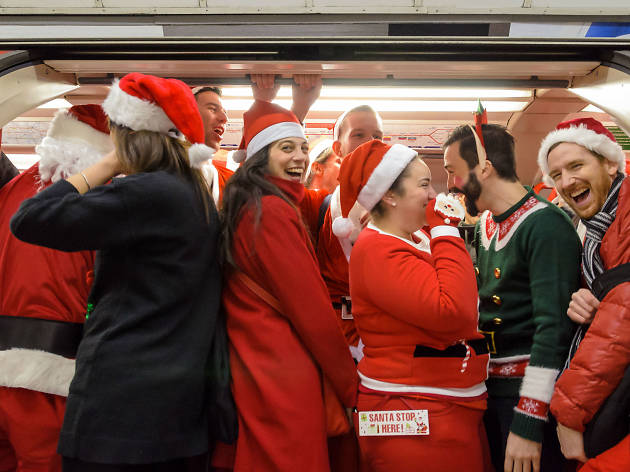 In pictures: Claus encounters of the Santacon kind In pictures: Claus encounters of the Santacon kind