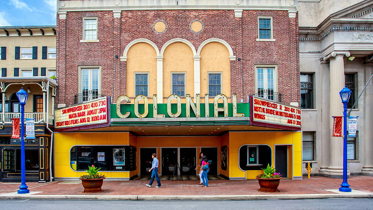 The Colonial Theatre in Phoenixville is famous for its role in the 1958 flick The Blog